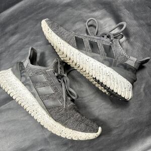 Adidas Cloud Foam Shoes Women’s Size 8 Gray White Athletic Sneakers 28Y001 - BP